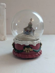 Weihnachten Sammlerstück handbemalt 100 mm Glas Wasserkugel für Ersatzteile - Bild 1 von 2