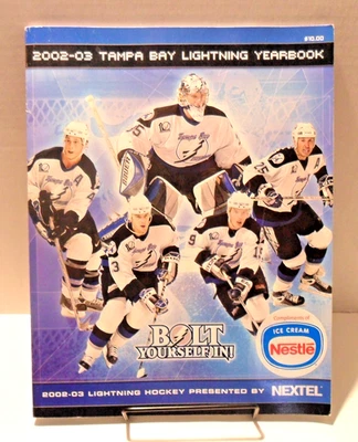 2002-2003 - NHL - ANUARIO TAMPA BAY LIGHTNING - POR NEXTEL Foto 1 de 4