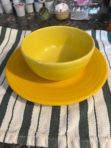 fiesta bowl and plate set - Picture 1 of 1