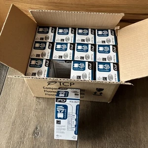 Box Of 12 TCP PRO 48927 SPRING LAMPS 27w=100w 1850 LUMENS E26 BASE LIGHT BULBS - Picture 1 of 8