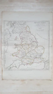 Britanniae Antiquae Horsley Laurie & Whittle 1794 Gran Bretaña romana - Imagen 1 de 3