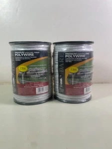 Dare 3177 Premium Electric Fence Polywire 1312 Ft. 150LB Breaking Strength (2pk) - Picture 1 of 8