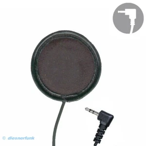 1x Klett OHRHÖRER 2,5mm Stereo Klinkenstecker Fahrschule Skischule Security Funk - Bild 1 von 1