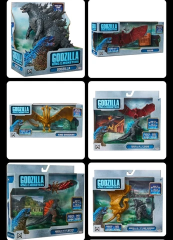 Jakks Pacific Godzilla Rodan OR Mothra King of The Monsters 2019 Action Figure Cover