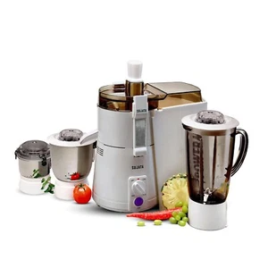 SUJATA Powermatic Maxima Entsafter Mixer Mahlwerk 900 Watt 3 Gläser (weiß) - Bild 1 von 5