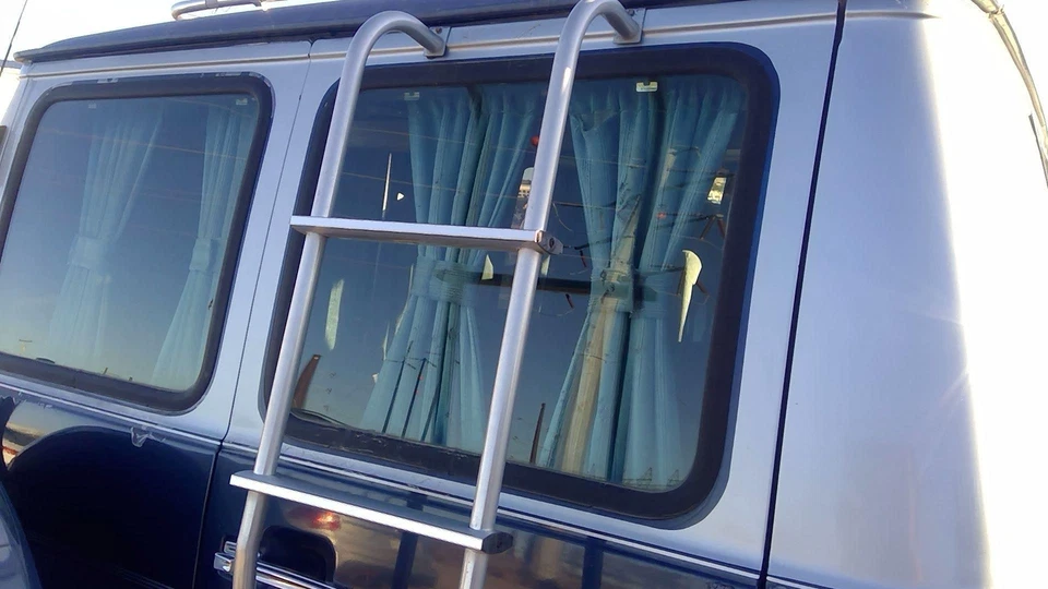 1971-1995 Chevy G20 Van Passenger Right Back Glass Rear Window Lift Gate Hatch - Image 1 of 4