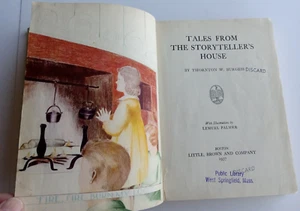 Tales From The Story Teller’s House Thornton W. Burgess 1st Edit. HC 1937 - Bild 1 von 23