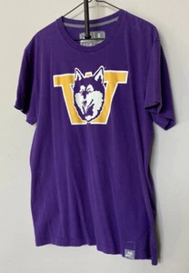 University of Washington Huskies Dawgs lila/gold/weiß kleines Nike Sport T-Shirt - Bild 1 von 3