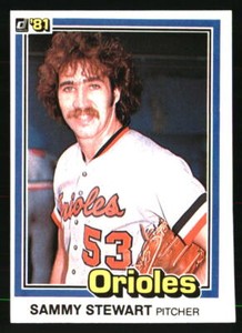 Sammy Stewart 1981 Donruss #474 Baseball Card