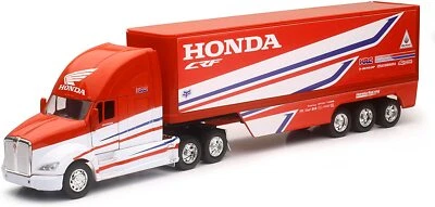 camion honda hrc factory raling team truck kenworth 1:32 die cast new ray 10893 - Immagine 1 di 2