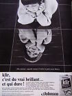 PUBLICIT 1968 KLIR DE JOHNSON FAIT BRILLER SOLS PLASTIQUE LINOS - ADVERTISING