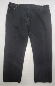 Salopette uomo Polo Ralph Lauren jeans Hampton dritta nera taglia 40x30 - Foto 1 di 9