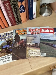 Job Lot Train Magazines x4 SOLD AS SEEN NO RETURNS - Picture 1 of 5