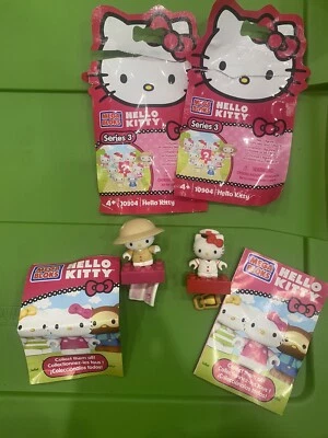 Mega Bloks Hello Kitty Sanrio Set Of Two Mini Figures Series 3 - Image 1 of 2