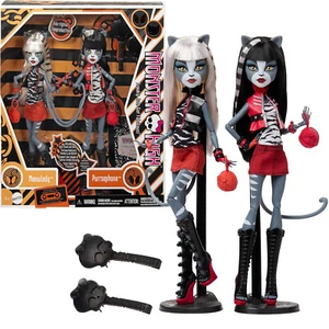 1/2Pack Meowlody & Purrsephone Toy Dolls Monster High Boo-Riginal Creeproduction - Picture 1 of 19