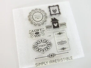 Close to my Heart C1496 Enjoy Stempel Sammelalbum Backen Kochen Geschenketiketten Backen Verkauf - Bild 1 von 2