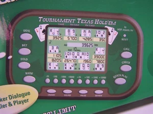 Tournament Texas Hold'um Electronic Game Hand Held 1994 - Bild 1 von 7