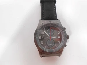 Mens INVICTA Watch Military Chronograph Gunmetal lon-plated Gray Dial Model 1320 - Picture 1 of 11
