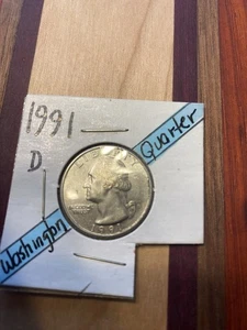 1991, Washington Viertel kostenloser Versand - Bild 1 von 3