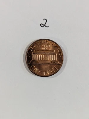 1983 US Penny Error Close AM Red Proof - Image 1 of 2
