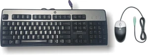 PS/2 Keyboard Mouse Combo - Sturdy -Excellent Pre-Owned-Help Save Your USB Ports - Picture 1 of 5