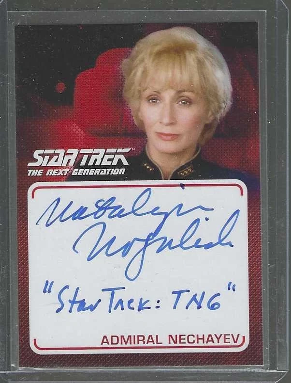 Star Trek TNG Archives & Inscriptions N. Nogulich autograph A29 #1 - Bild 1 von 1