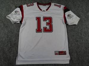 Vintage Fresno State Bulldogs Trikot 2XL weiß Colosseum Football NCAA genäht - Bild 1 von 15