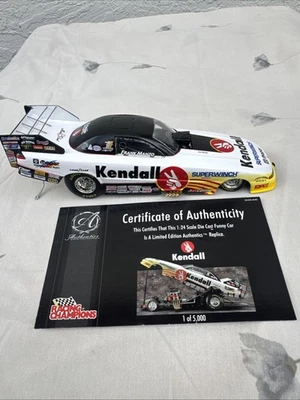 1/24 Racing Champions Frank Manzo Kendall Dodge Funny Car # 1 of 5000 RARE - Image 1 of 4