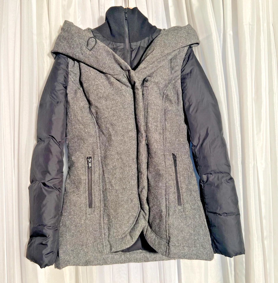 Abrigo de tweed manga en contraste mezcla de lana de Soia&Kyo talla M Foto 1 de 4