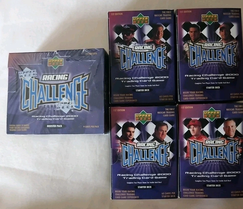2000 Upper Deck Racing Challenge Trading Card Game, 4 Games and  Booster Box - Image 1 of 4