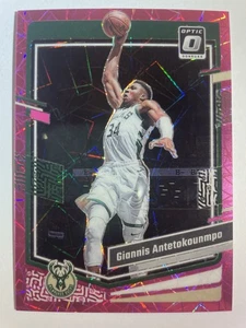 2023-24 Donruss Optic Pink Velocity /79 Giannis Antetokounmpo #53 Bucks - Foto 1 di 2