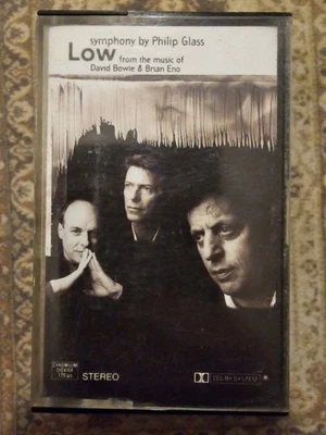 Low Symphony By Philip Glass From The Music Of David Bowie & Eno Cassette Tape  - image 1 of 3