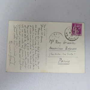 ERNEST BLOCH COMPOSER POSTCARD TO RAY GREEN - SIGNED - RARE EXCELLENT 1936 - Picture 1 of 4