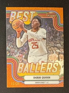 2024-25 Bowman University Best Derik Queen migliori ballerini arancione mini-diamante /25 - Foto 1 di 2