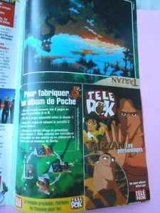 Coupure de Presse Clipping 1999 Tele Pok Tarzan - Foto 1 di 2