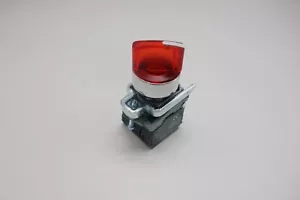 1PC 22mm ILlUMINATED Selector switch 2 Position Fits RED XB4BK124G5 110V LED - Picture 1 of 7