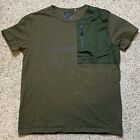 Wyos Write Your Own Story Size Xl Green Short Sleeve Zip Pocket