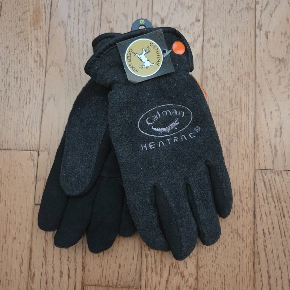Guantes aislantes Caiman 2396 piel de ciervo palma polar espalda Heatrac XS nuevos Foto 1 de 4