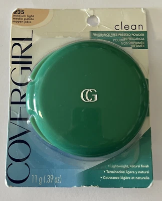 Covergirl Clean Fragrance-Free Pressed Powder, 235 Medium Light - Image 1 of 4