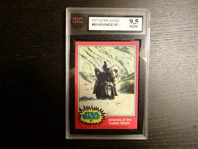1977 STAR WARS #92 Advance Of The Tusken Raider KSA 9.5 (PSA 9/APR $100) GEM 💎 - Image 1 of 2