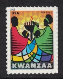 Scott 4584- Kwanzaa- Forever stamp- MNH (S/A) 2011- unused mint stamp - Picture 1 of 1