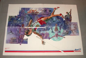 Official Sport O'keefe Advertising Montreal 1976 Olympic Poster - Picture 1 of 1