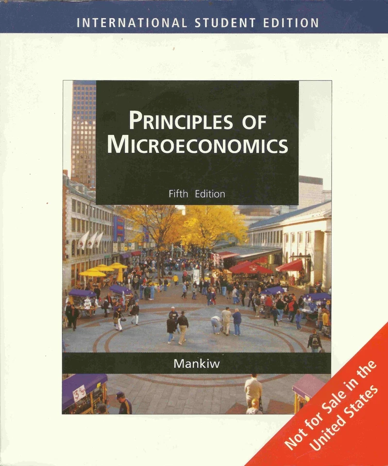 Principles of MicroEconomics H. Gregory Mankiw Int'l Ed - Image 1 of 1