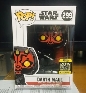 Funko Pop! Darth Maul #299 Galactic Convention 2019 Walgreens exklusiv A+Verkäufer - Bild 1 von 8