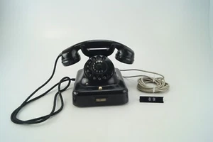 Telefon W 48 Wählscheibentelefon Post Telefonapparat Wählscheibe Deko - Photo 1/8