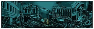 BILLY TALENT DEAD SILENCE KEN TAYLOR 2013 GLOW N STAMPA SCURA! RARO! A/P S/N DI 50 - Foto 1 di 1