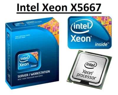 Intel Xeon X5667 SLBVA 3.06-3.46GHz, 12MB Cache, 4 Core, Socket LGA1366, 95W CPU - Image 1 of 3