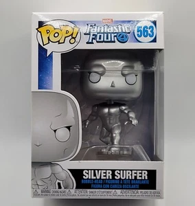 Funko Pop! Vinyl: Fantastic Four - Silver Surfer #563 W/ Pop Protector - Foto 1 di 11