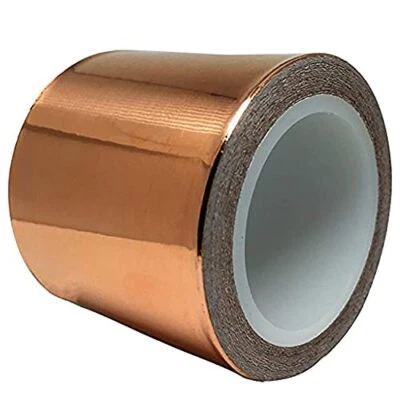 Copper Tape 2 Inch X 33ft Copper Foil Tape Copper Tape With Strong Conductive  - Image 1 of 4