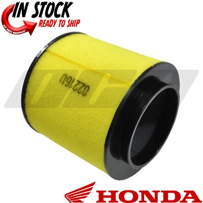 Honda 1999-2023 Foreman 500 Rancher 420 TRX 400 EX OEM Air Filter 17254-HN1-000 - Image 1 of 2